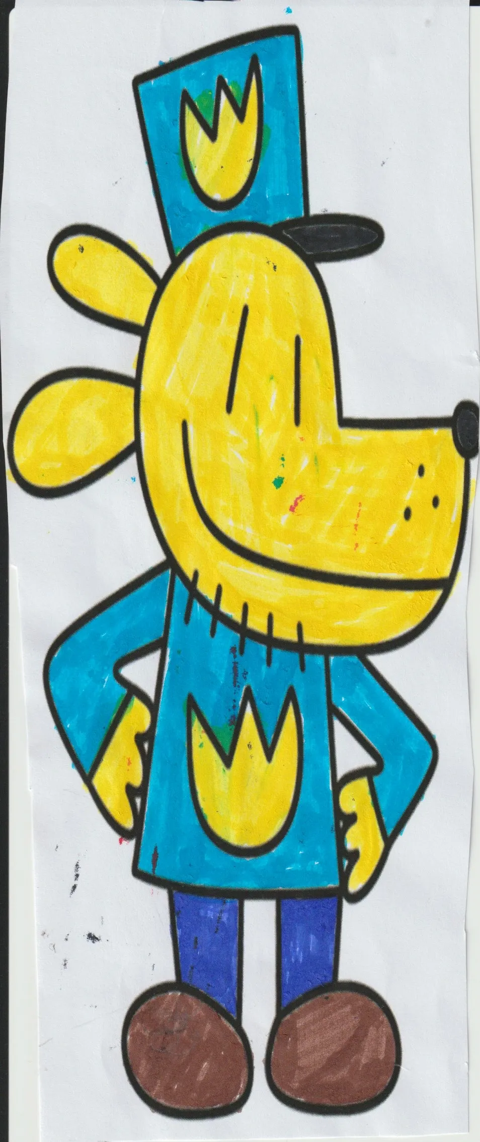 This is a half man, half dog